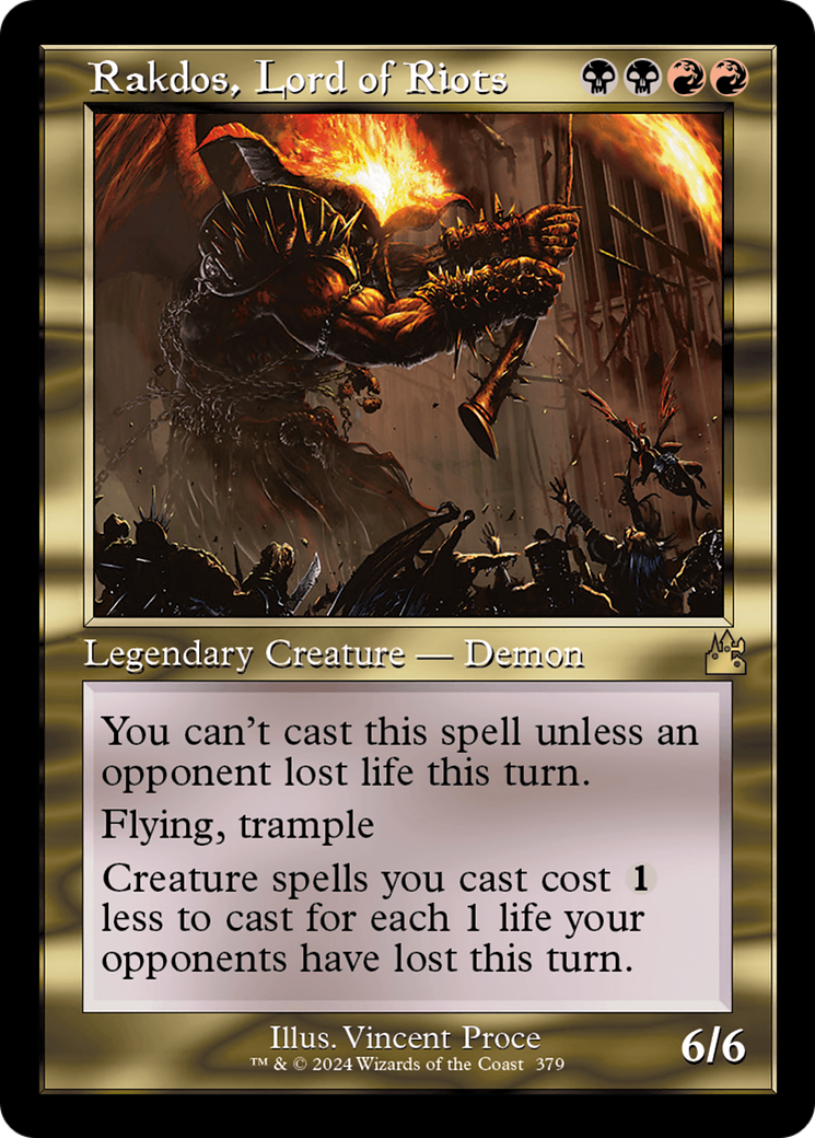 Rakdos, Lord of Riots (Retro Frame) [Ravnica Remastered] | Gaming Infinity