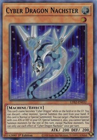 Cyber Dragon Nachster (Green) [LDS2-EN032] Ultra Rare | Gaming Infinity