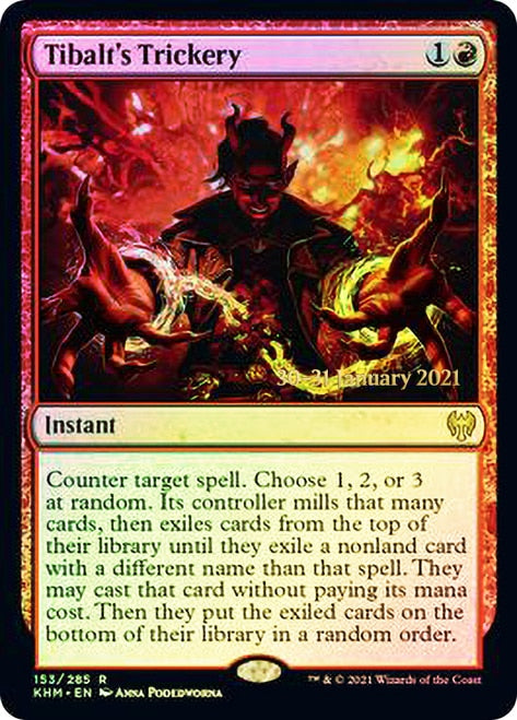 Tibalt's Trickery  [Kaldheim Prerelease Promos] | Gaming Infinity