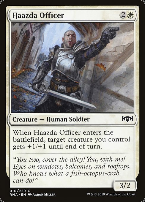 Haazda Officer [Ravnica Allegiance] | Gaming Infinity