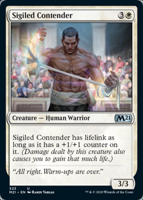 Sigiled Contender [Core Set 2021] | Gaming Infinity