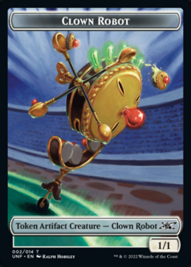 Clown Robot (002) Token [Unfinity Tokens] | Gaming Infinity