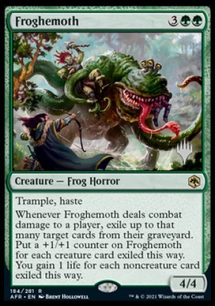 Froghemoth (Promo Pack) [Dungeons & Dragons: Adventures in the Forgotten Realms Promos] | Gaming Infinity