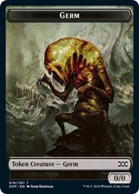 Germ // Ooze Double-sided Token [Double Masters Tokens] | Gaming Infinity