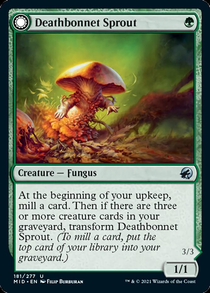 Deathbonnet Sprout // Deathbonnet Hulk [Innistrad: Midnight Hunt] | Gaming Infinity