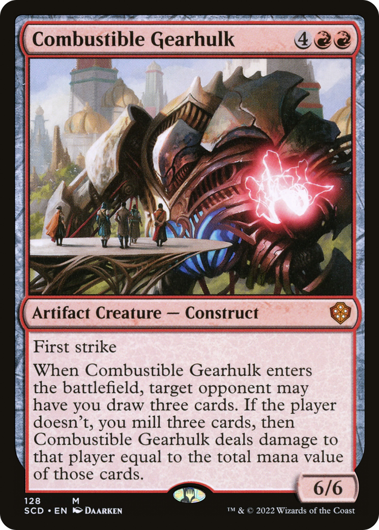 Combustible Gearhulk [Starter Commander Decks] | Gaming Infinity