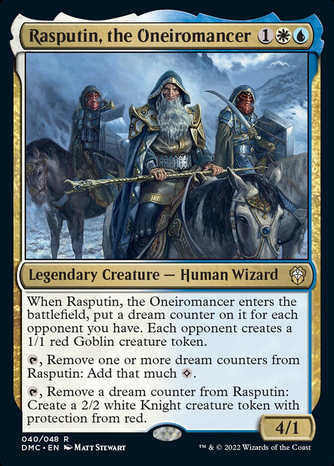 Rasputin, the Oneiromancer [Dominaria United Commander] | Gaming Infinity