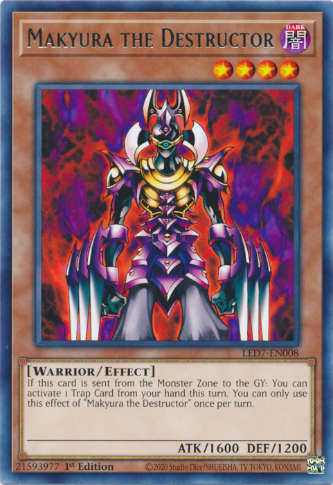 Makyura the Destructor [LED7-EN008] Rare | Gaming Infinity
