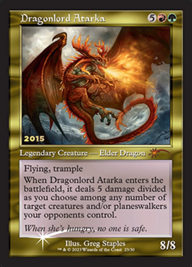 Dragonlord Atarka [30th Anniversary Promos] | Gaming Infinity