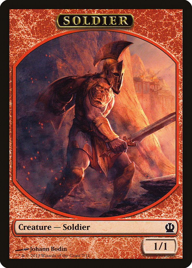 Soldier (7/11) [Theros Tokens] | Gaming Infinity