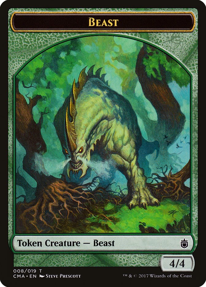 Beast (008/019) [Commander Anthology Tokens] | Gaming Infinity