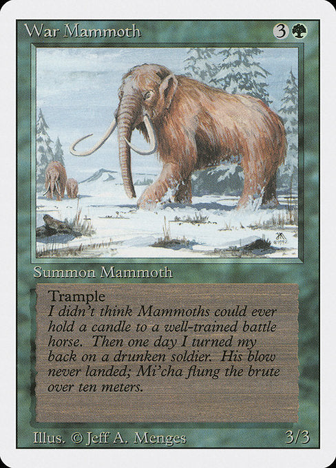 War Mammoth [Revised Edition] | Gaming Infinity