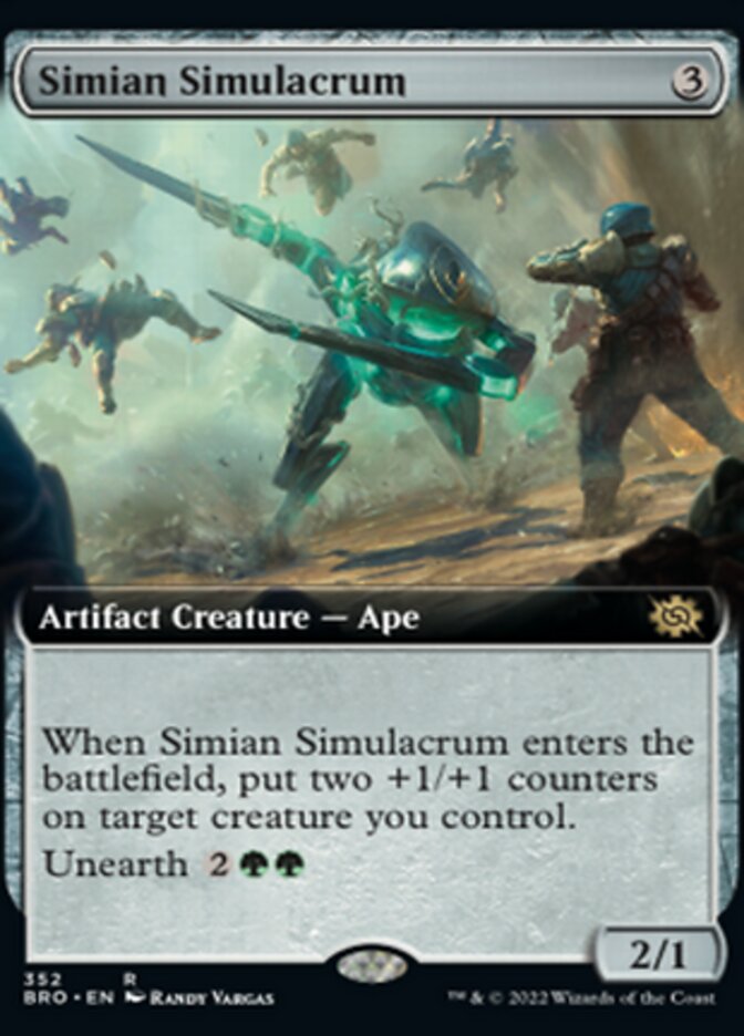 Simian Simulacrum (Extended Art) [The Brothers' War] | Gaming Infinity