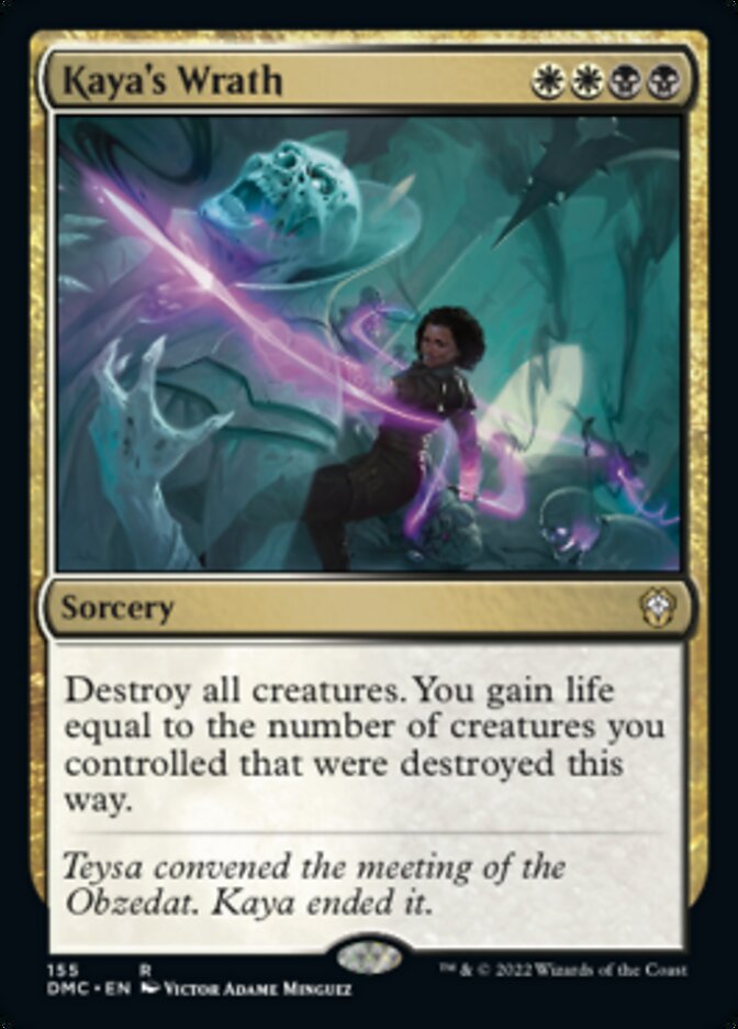 Kaya's Wrath [Dominaria United Commander] | Gaming Infinity