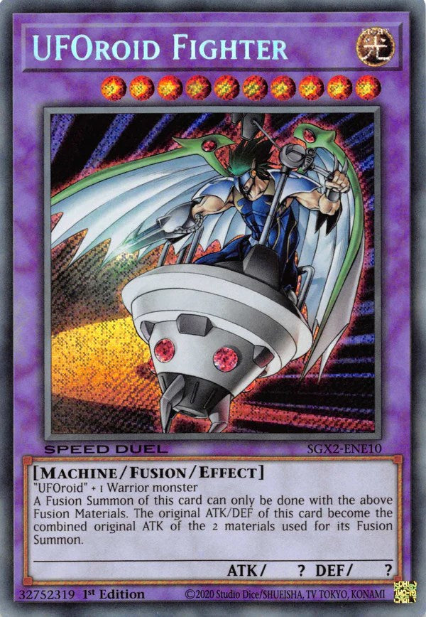 UFOroid Fighter [SGX2-ENE10] Secret Rare | Gaming Infinity