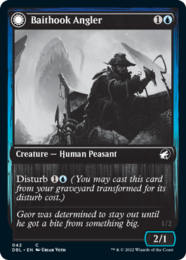 Baithook Angler // Hook-Haunt Drifter [Innistrad: Double Feature] | Gaming Infinity