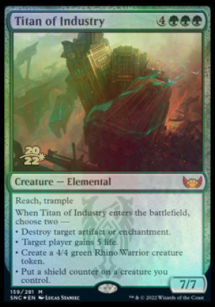 Titan of Industry [Streets of New Capenna Prerelease Promos] | Gaming Infinity