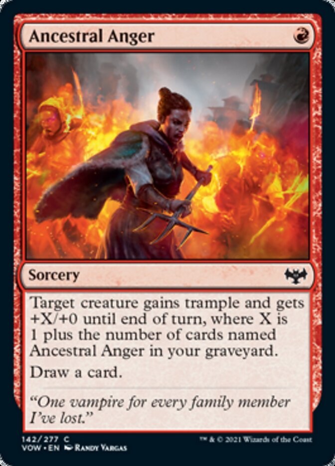 Ancestral Anger [Innistrad: Crimson Vow] | Gaming Infinity
