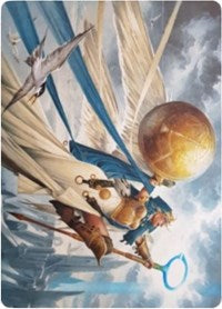 Linvala, Shield of Sea Gate Art Card [Zendikar Rising Art Series] | Gaming Infinity