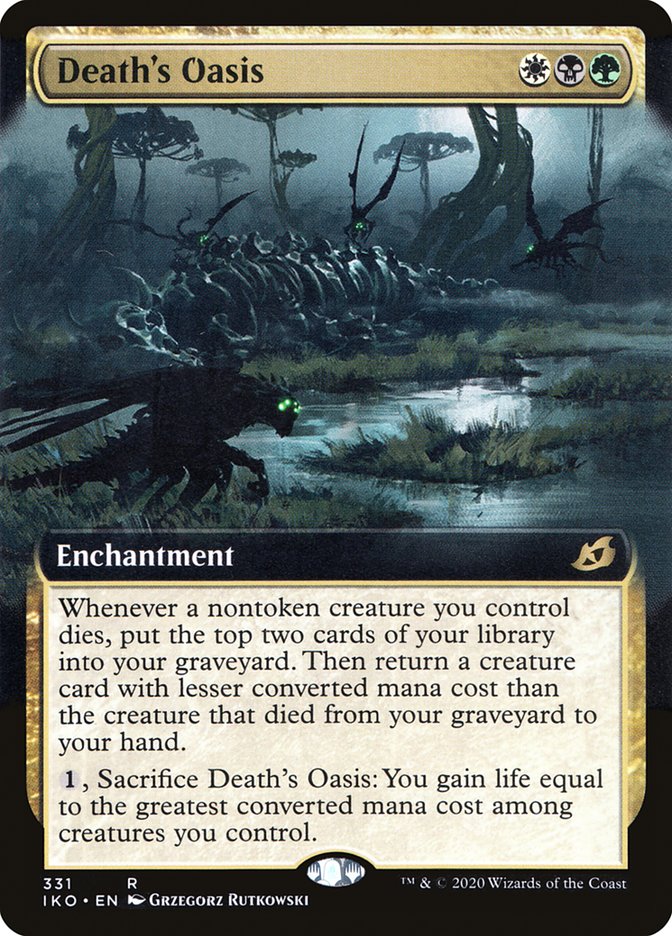 Death's Oasis (Extended Art) [Ikoria: Lair of Behemoths] | Gaming Infinity