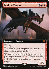 Leyline Tyrant (Extended Art) [Zendikar Rising] | Gaming Infinity