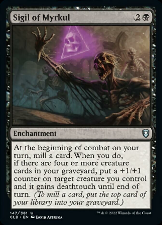 Sigil of Myrkul [Commander Legends: Battle for Baldur's Gate] | Gaming Infinity