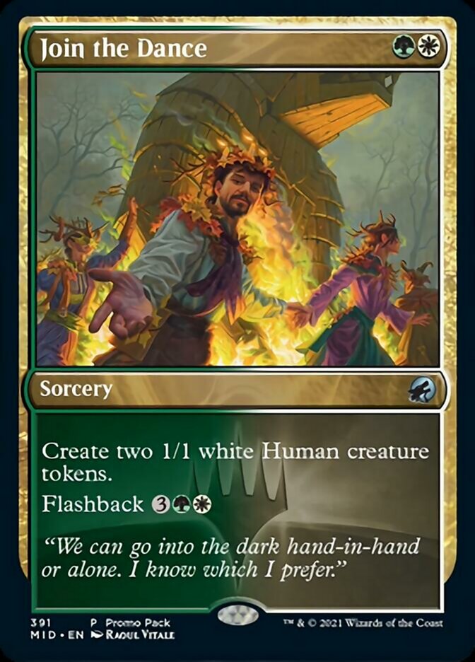 Join the Dance (Promo Pack) [Innistrad: Midnight Hunt Promos] | Gaming Infinity