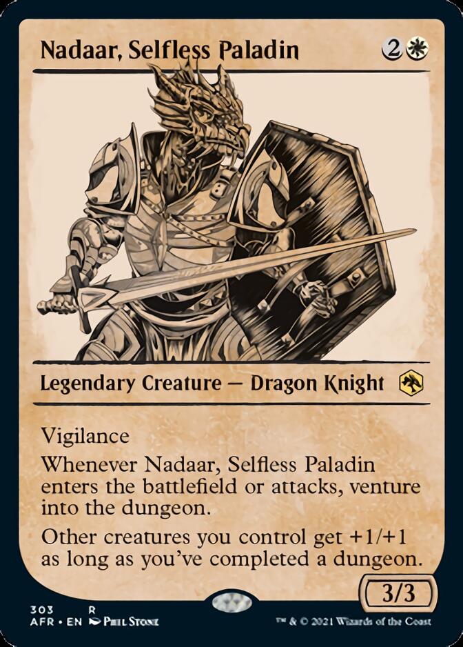 Nadaar, Selfless Paladin (Showcase) [Dungeons & Dragons: Adventures in the Forgotten Realms] | Gaming Infinity