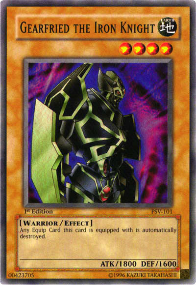 Gearfried the Iron Knight [PSV-101] Super Rare | Gaming Infinity