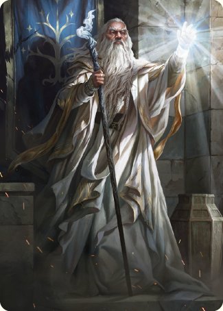 Gandalf the White Art Card [The Lord of the Rings: Tales of Middle-earth Art Series] | Gaming Infinity