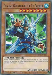 General Grunard of the Ice Barrier [SDFC-EN018] Common | Gaming Infinity