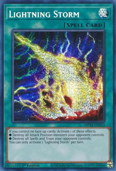 Lightning Storm [MP22-EN253] Prismatic Secret Rare | Gaming Infinity