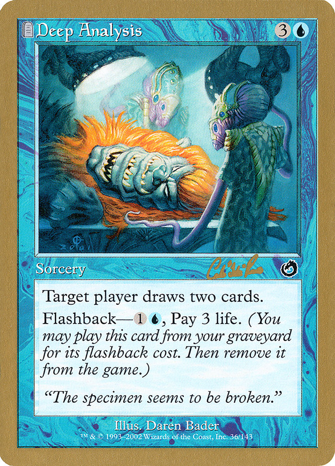 Deep Analysis (Carlos Romao) [World Championship Decks 2002] | Gaming Infinity