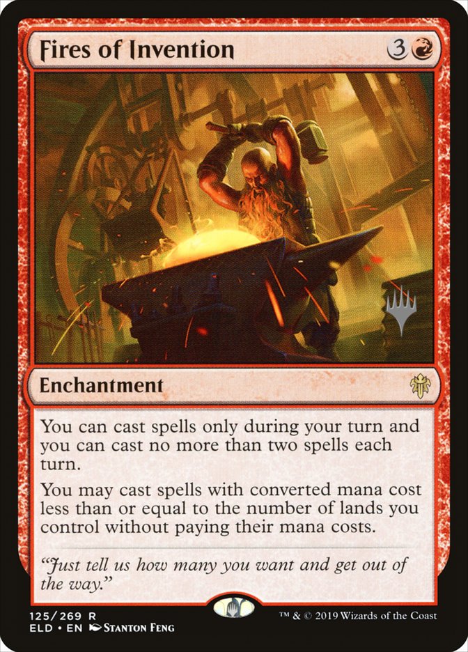 Fires of Invention (Promo Pack) [Throne of Eldraine Promos] | Gaming Infinity