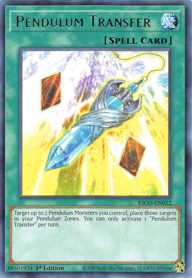 Pendulum Transfer (Rare) [KICO-EN022] Rare | Gaming Infinity