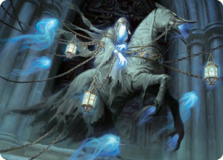 Patrician Geist Art Card [Innistrad: Midnight Hunt Art Series] | Gaming Infinity