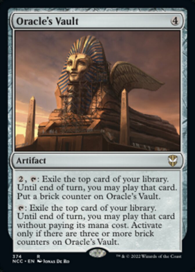 Oracle's Vault [Streets of New Capenna Commander] | Gaming Infinity