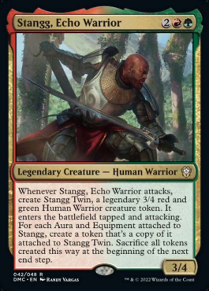 Stangg, Echo Warrior [Dominaria United Commander] | Gaming Infinity