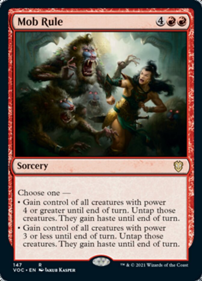Mob Rule [Innistrad: Crimson Vow Commander] | Gaming Infinity