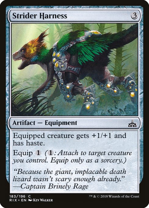 Strider Harness [Rivals of Ixalan] | Gaming Infinity