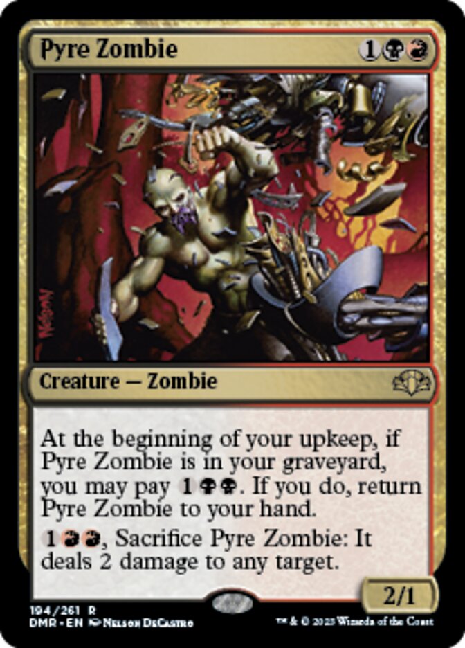 Pyre Zombie [Dominaria Remastered] | Gaming Infinity