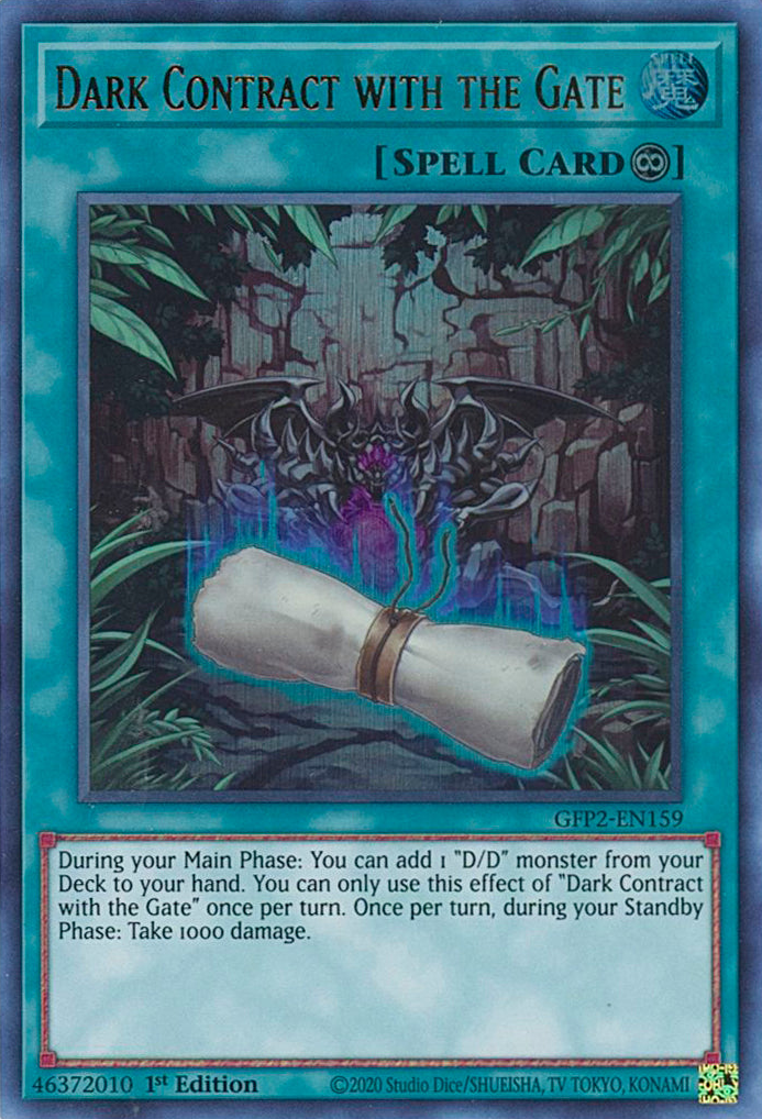 Dark Contract with the Gate [GFP2-EN159] Ultra Rare | Gaming Infinity