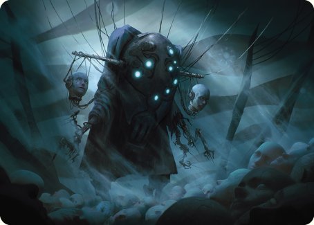 Meldweb Curator Art Card [Phyrexia: All Will Be One Art Series] | Gaming Infinity