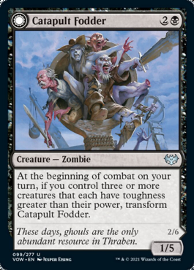 Catapult Fodder // Catapult Captain [Innistrad: Crimson Vow] | Gaming Infinity