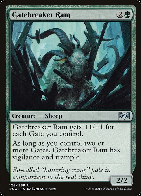 Gatebreaker Ram [Ravnica Allegiance] | Gaming Infinity