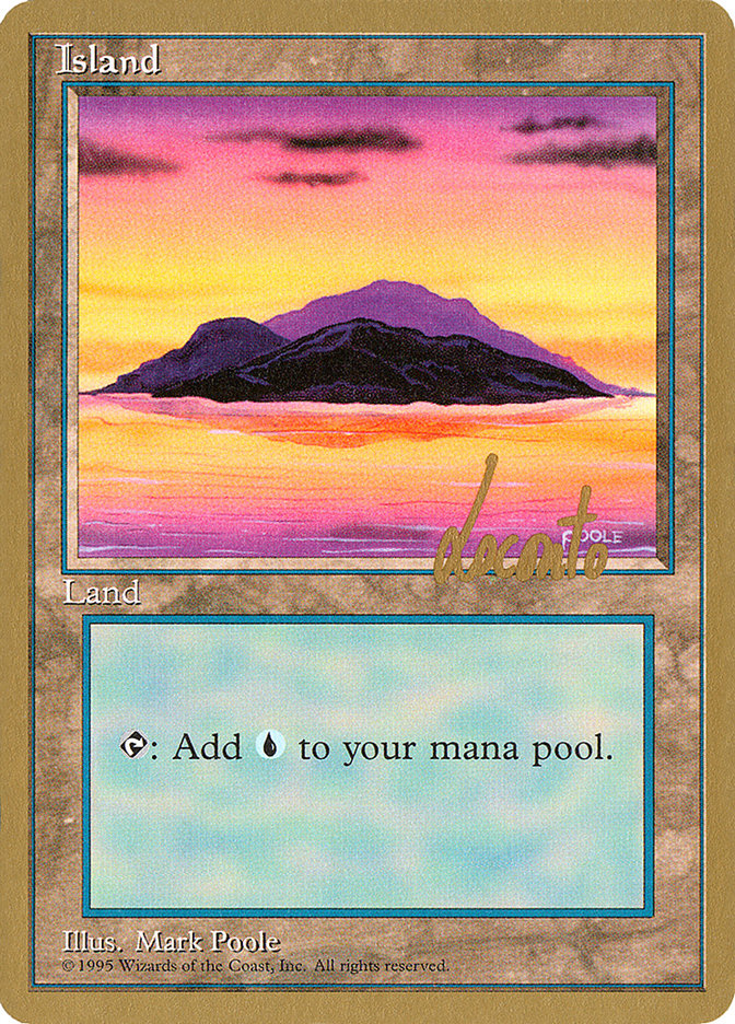 Island (ml368) (Michael Loconto) [Pro Tour Collector Set] | Gaming Infinity