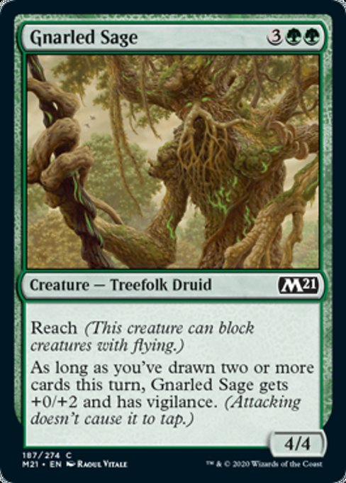 Gnarled Sage [Core Set 2021] | Gaming Infinity