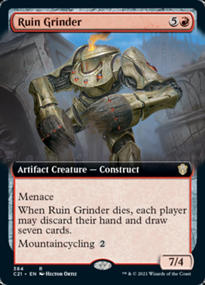 Ruin Grinder (Extended) [Commander 2021] | Gaming Infinity