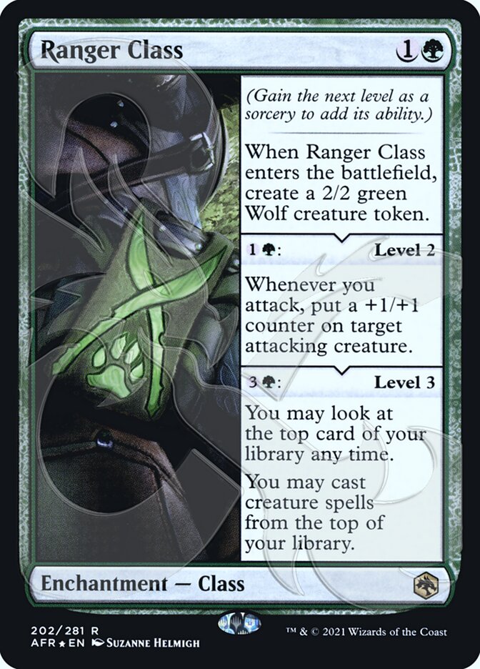 Ranger Class (Ampersand Promo) [Dungeons & Dragons: Adventures in the Forgotten Realms Promos] | Gaming Infinity