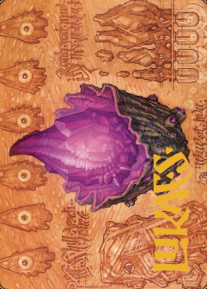 Thorn of Amethyst Art Card (Gold-Stamped Signature) [The Brothers' War Art Series] | Gaming Infinity